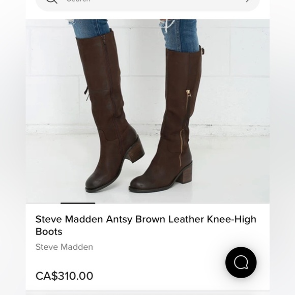 Steve Madden Antsy size 9 brown boots - Picture 15 of 15